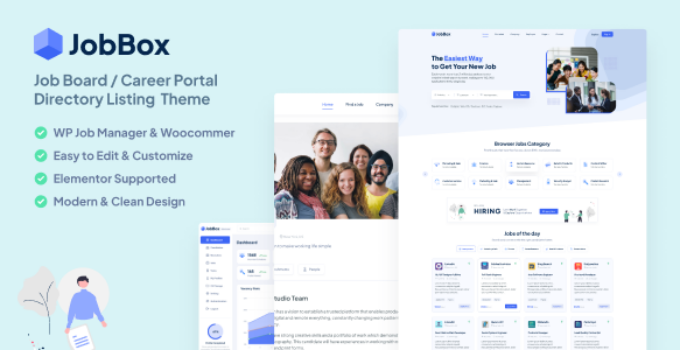 JobBox – Job Board Recruitment Agency WordPress Theme