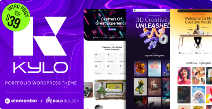 Kylo – Portfolio WordPress Theme