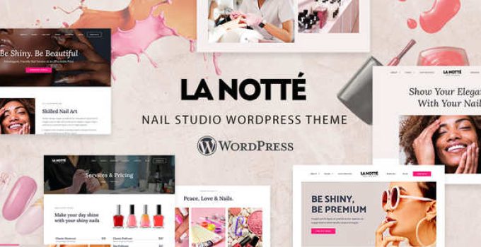 LaNotte – Nail Salon WordPress Theme