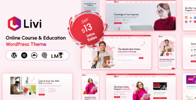Livi – Education WordPress Theme