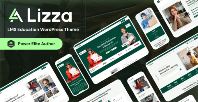 Lizza – LMS Education WordPress Theme