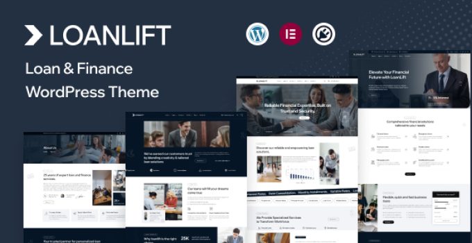 Loanlift – Loan & Finance WordPress Theme