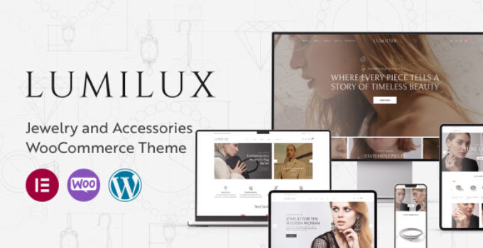 Lumilux – Jewelry and Accessories WooCommerce Theme