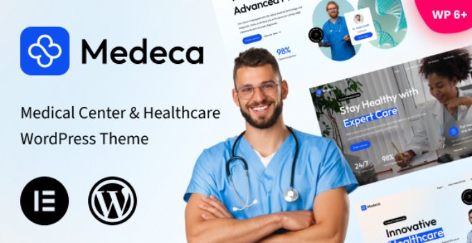Medeca – Medical Center & Healthcare WordPress Theme