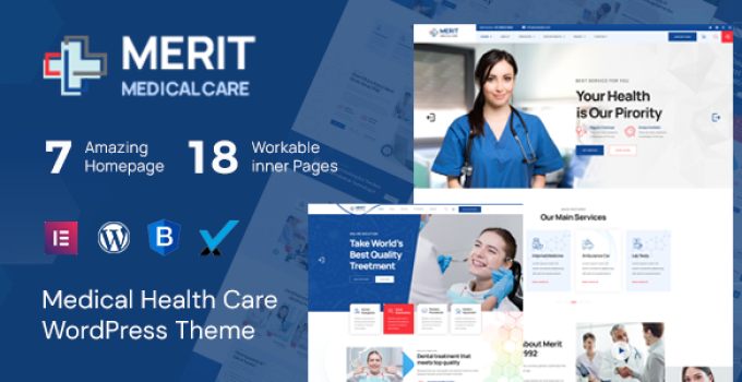 Merit – Health & Medical WordPress Theme