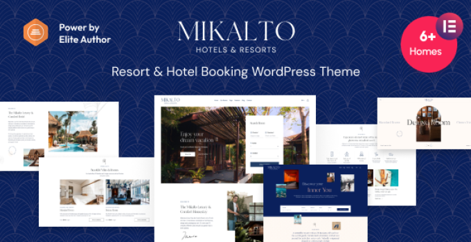 Mikalto – Resort and Hotel Booking WordPress Theme