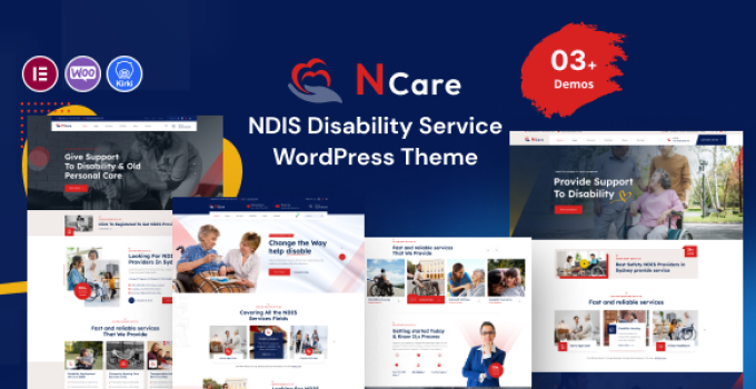 Ncare – NDIS Disability Service WordPress Theme
