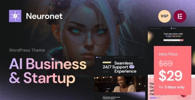 Neuronet – AI Business & Startup WordPress Theme
