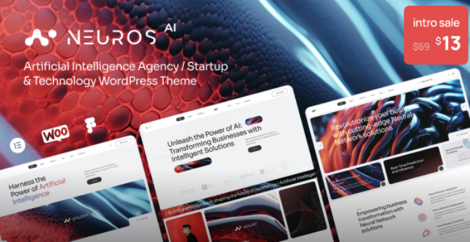 Neuros | AI Agency & Technology WordPress Theme