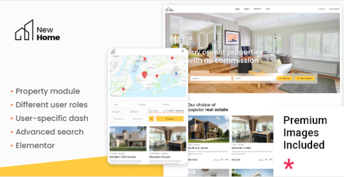 NewHome – Real Estate Theme