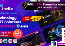 Nexio – Digital Creative Agency WordPress Theme