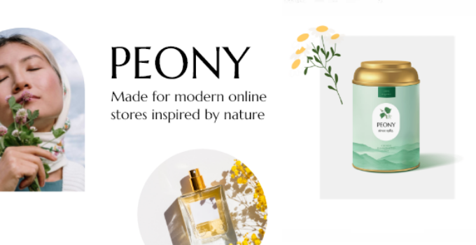 Peony – Organic Tea and Herbal Shop WordPress Theme