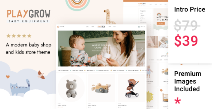 PlayGrow – Baby Shop and Kids Store Theme