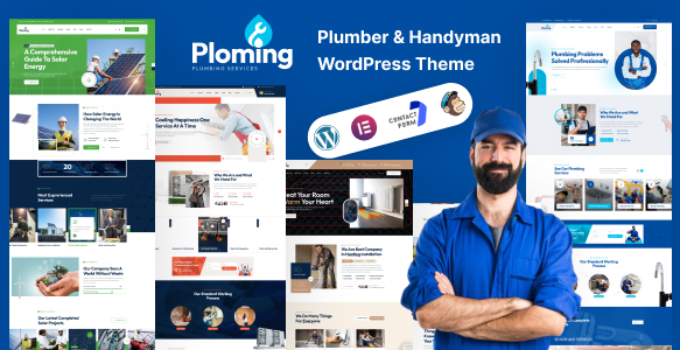 Ploming – Plumber & Handyman WordPress Theme
