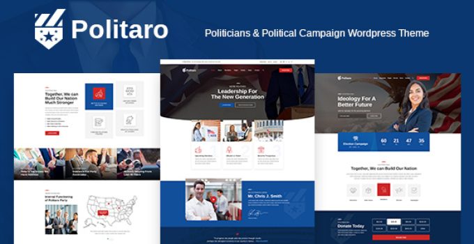 Politaro – Political WordPress Theme