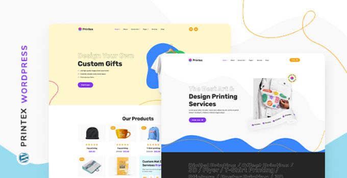 Printex – Printing Company WordPress Theme