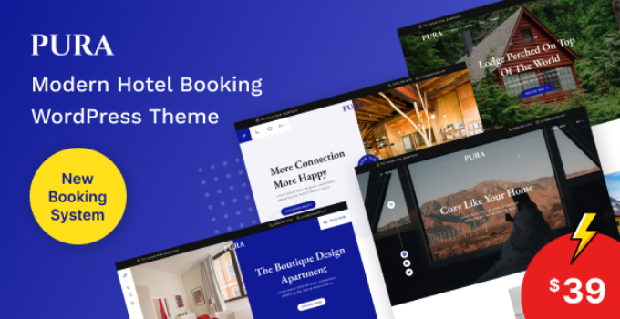 PURA – Hotel Booking WordPress