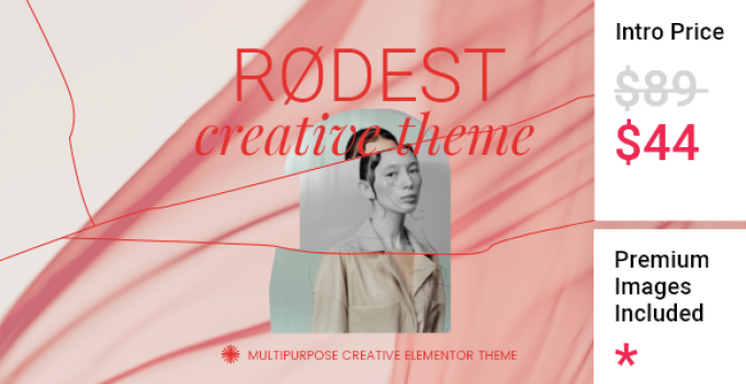 Rødest – Creative Elementor Theme