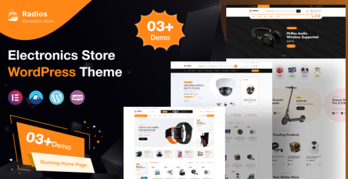 Radios – Electronics Store WooCommerce Theme