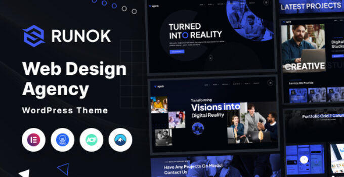 Runok – Web Agency WordPress Theme