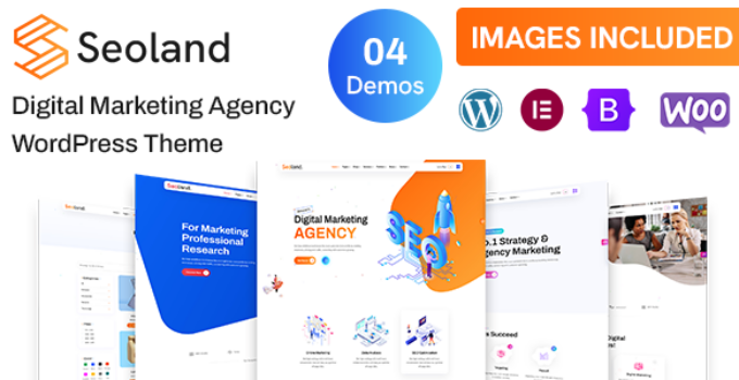 Seoland – SEO And Digital Marketing Agency WordPress Theme