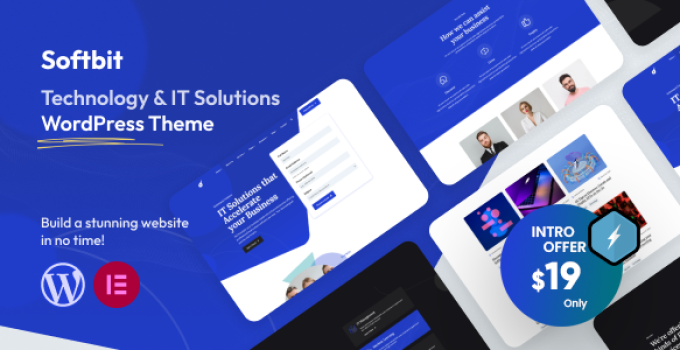 Softbit – Technology & IT Solutions WordPress Theme
