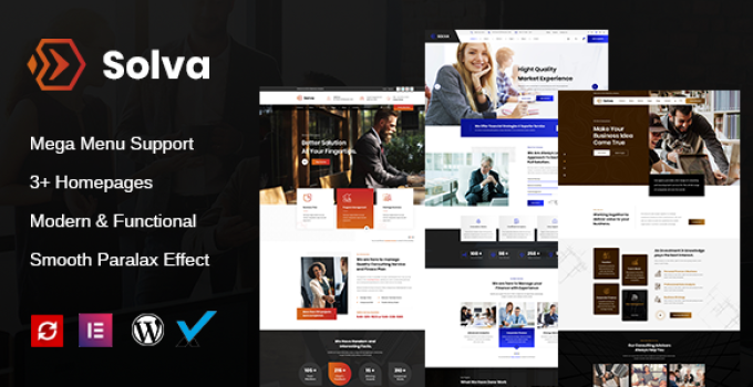 Solva – Consulting Business WordPress Theme