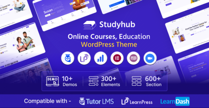 Studyhub – Education WordPress Theme