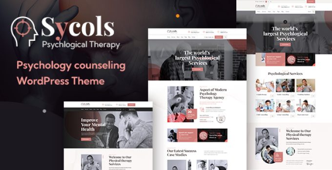 Sycols – Psychology Counseling WordPress Theme