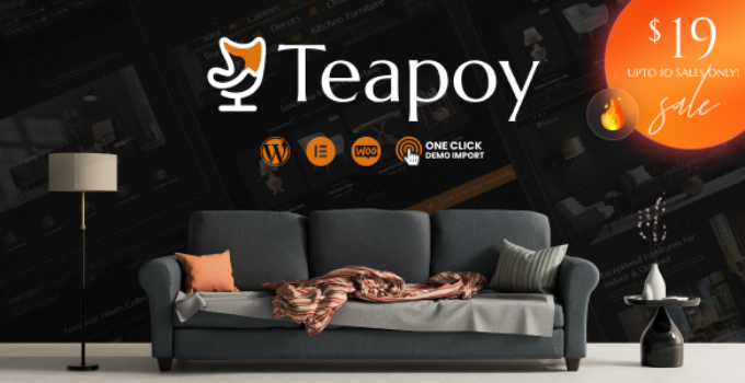 Teapoy – Furniture Store WooCommerce Theme