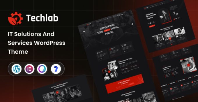 Techlab – IT Solutions and Services WordPress Theme