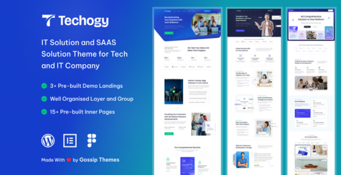 Techogy – IT Solutions & Technology WordPress Theme