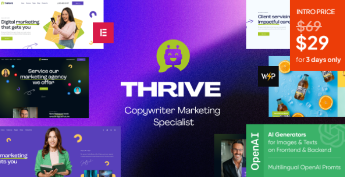 Thrive – Marketing WordPress Theme