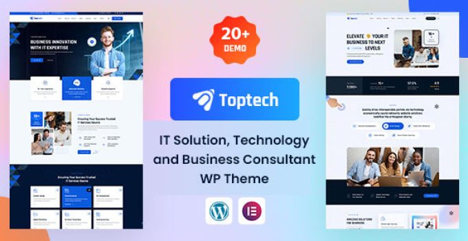 TopTech – Technology & IT Solutions Services WordPress Theme