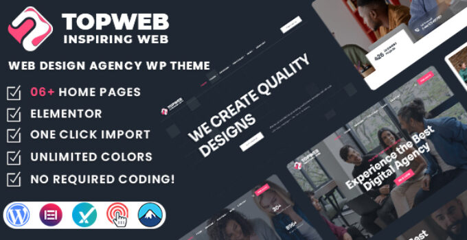 Topweb – Web Design Agency WordPress Theme