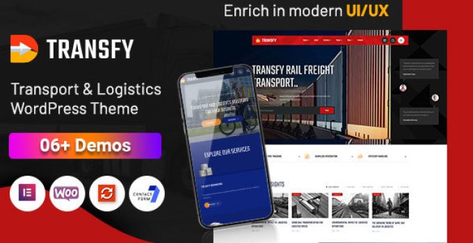 Transfy- Transportation & Logistics WordPress Theme
