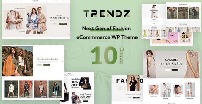 Trendz – Fashion Store eCommerce Theme