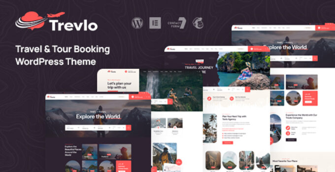 Trevlo – Travel & Tour WordPress Theme
