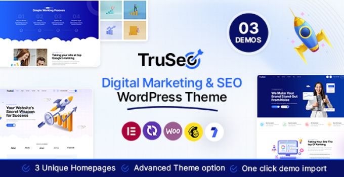 TruSEO – Digital Marketing & SEO WordPress Theme