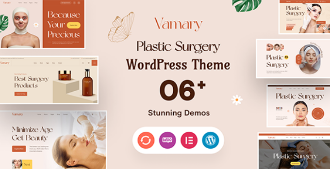 Vamary – Plastic Surgery WordPress Theme