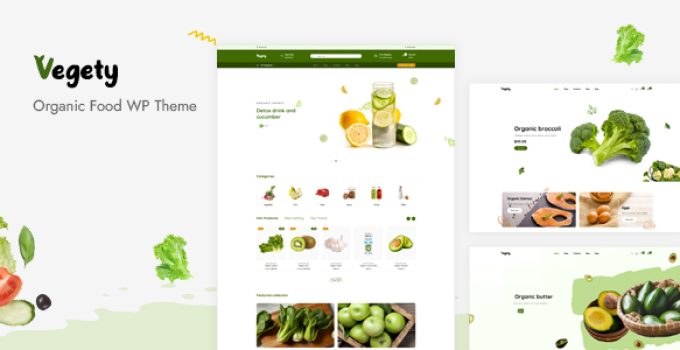 Vegety – Organic Shop WooCommerce Theme