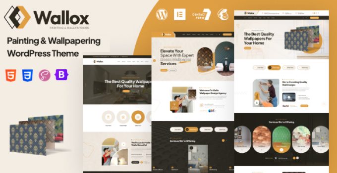 Wallox – Painting & Wallpapering WordPress Theme