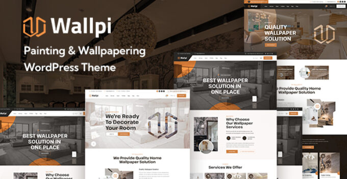 Wallpi – Painting & Wallpapering WordPress Theme