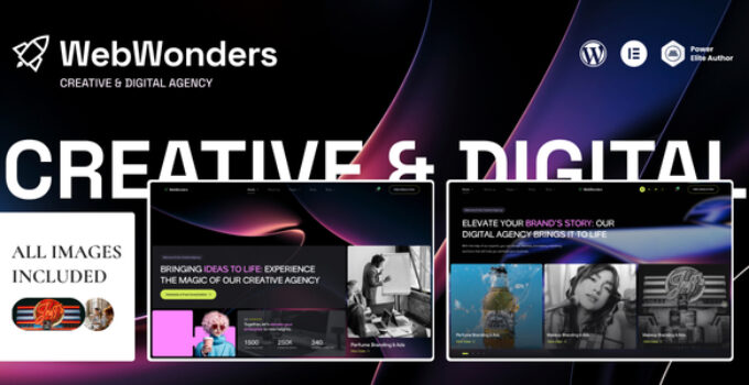 WebWonders – Creative & Digital Agency WordPress Theme