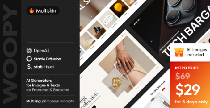 Woopy – Multipurpose Store WooCommerce WordPress Shop Theme