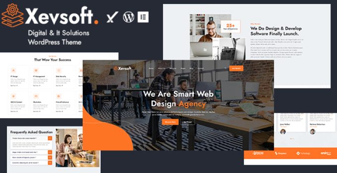Xevsoft – Digital & It Solutions WordPress Theme