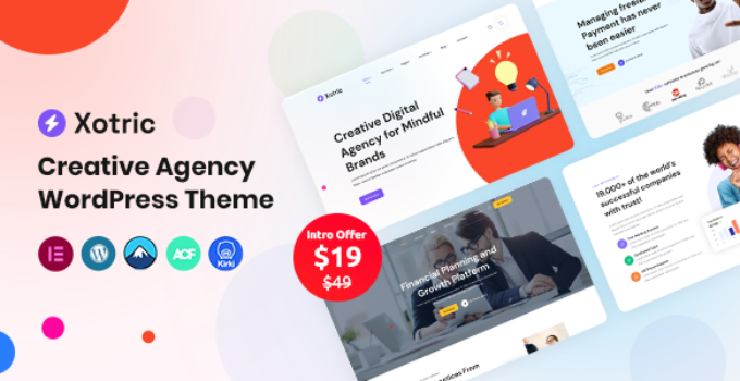 Xotric – Creative Agency WordPress Theme
