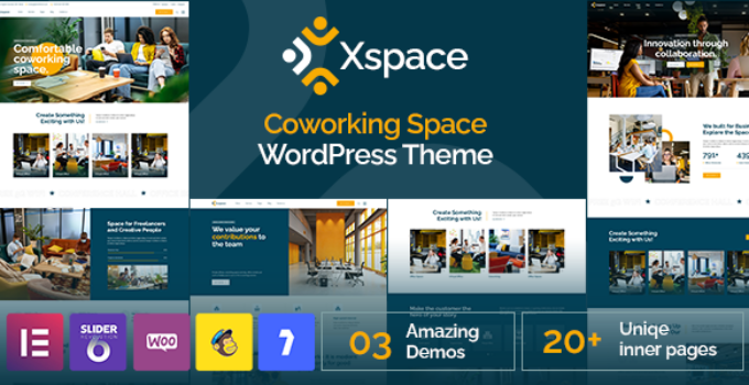 Xspace – Coworking Space WordPress Theme