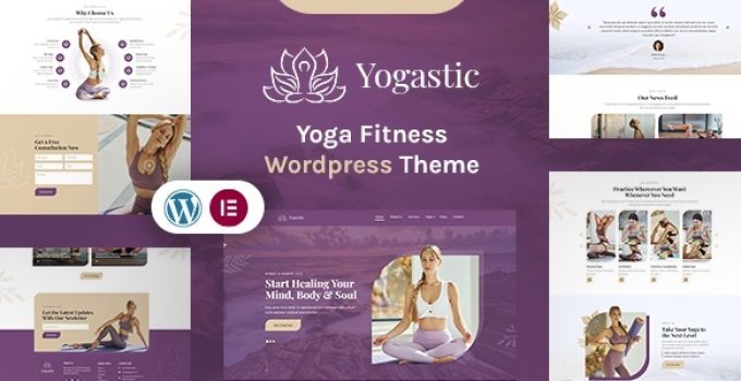 Yogastic | Yoga & Fitness WordPress Theme