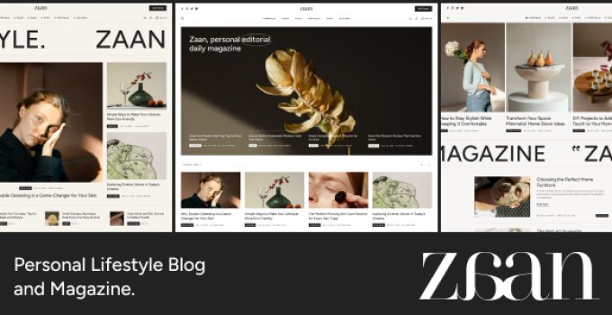 Zaan – Personal Lifestyle Blog and Magazine